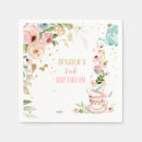 Search for pink floral napkins Tea party
