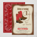 Search for lasso invitations Cowboy party
