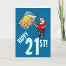 Search for funny 21st birthday cards Blue