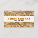 Search for camouflage business cards Hunting
