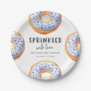 Search for blue donut plates For her