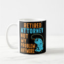 Search for attorney retirement mugs Retired