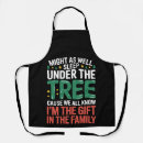 Search for well aprons Santa