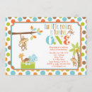 Search for monkey birthday invitations Elephant