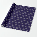 Search for snow flake wrapping paper Blue