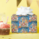 Search for graphics wrapping paper Retro cartoon