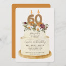 Search for autumn 60th birthday invitations Watercolor