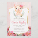 Search for this little piggy invitations Girl