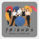 Search for paper fan stickers Timeless friends design