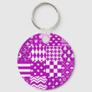 Search for patchwork pattern key rings Illustration