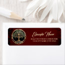Search for tree of life return address labels Elegant