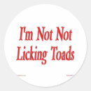 Search for lick the stickers Humour