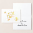 Search for shiny christmas cards Typography