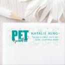 Search for veterinary return address labels Modern