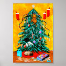 Search for christmas tree posters Cat