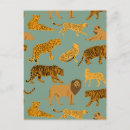 Search for safari jungle postcards Green