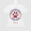 Search for yorkshires christmas tree decorations Dog dad