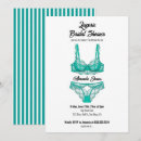 Search for turquoise bridal shower invitations Lingerie