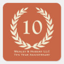 Search for business anniversary stickers Thank you