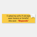 Search for old man bumper stickers Funny