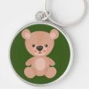 Search for animals design key rings Adorable