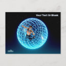 Search for traps postcards Blue