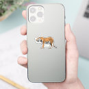 Search for tiger drawing stickers Wild