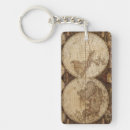 Search for ancient maps key rings Antique