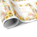 Search for fairy birthday wrapping paper Floral