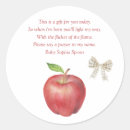 Search for apple fruit stickers Watercolor