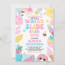 Search for tropical birthday invitations Pool party
