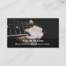 Search for player business cards Guitarist