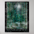 Search for moonlight on water posters Forest