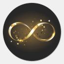 Search for infinity stickers Gold