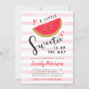 Search for watermelon baby shower invitations Cute