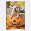 Search for funny dog tea towels Pumpkin