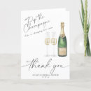 Search for champagne bottle cards Watercolor