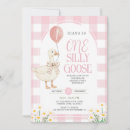 Search for pink gingham invitations Goose