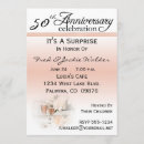 Search for surprise anniversary party invitations 50th