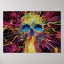 Search for neon skull art Psychedelic