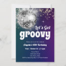 Search for 70s disco party invitations Groovy