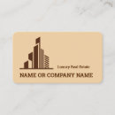Search for luxury realtor business cards Consultant