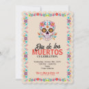 Search for calling all souls invitations Cute floral skeleton