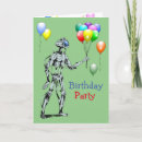 Search for sci fi birthday invitations Robot