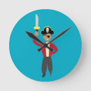 Search for halloween clocks Pirate