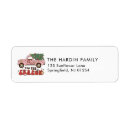 Search for pickup return address labels Watercolor
