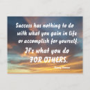 Search for accomplishments postcards Success