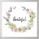 Search for gratefulness posters Butterfly
