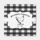Search for plaids square magnets Black and white