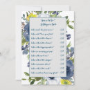 Search for game bridal shower invitations Elegant